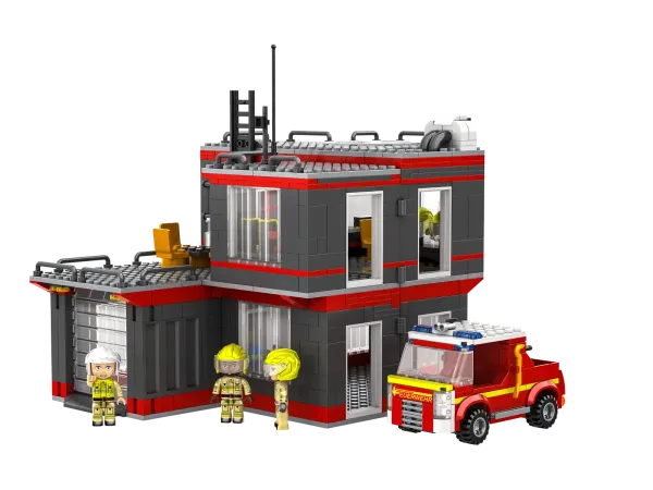 Kiddicraft Bricity Feuerwehrstation (KC1206)
