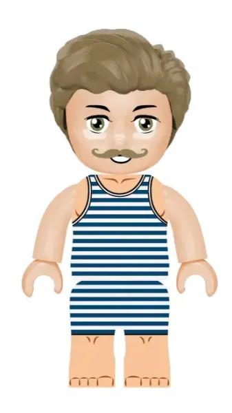 Kiddicraft Set Figur mit Strandkorb (KC1303)