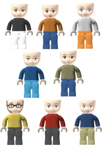 Kiddiz Figuren-Pack Mix it! (KC1405)