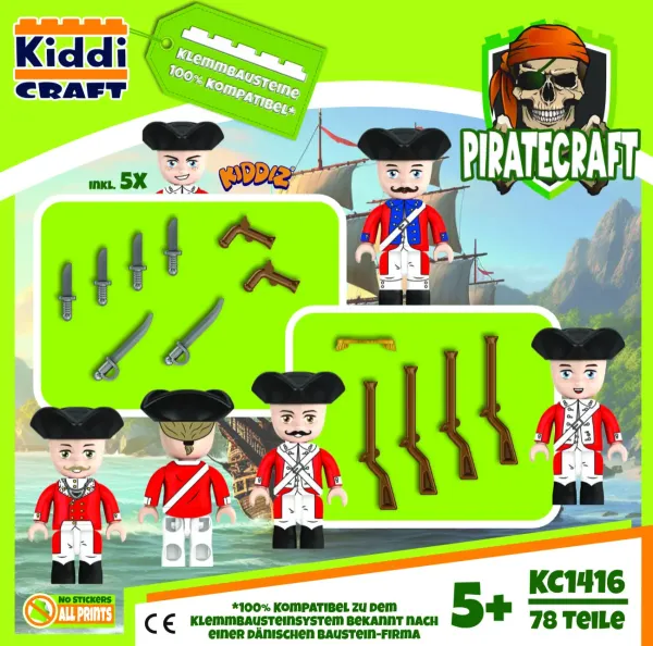 Kiddiz Figuren-Pack Rotröcke Soldaten (KC1416)