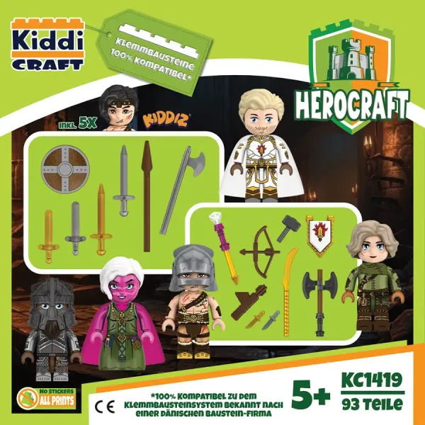 Kiddiz Figuren-Pack Dungeon Raider (KC1419)