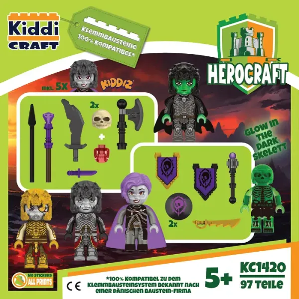 Kiddiz Figuren-Pack Nekromanten (KC1420)