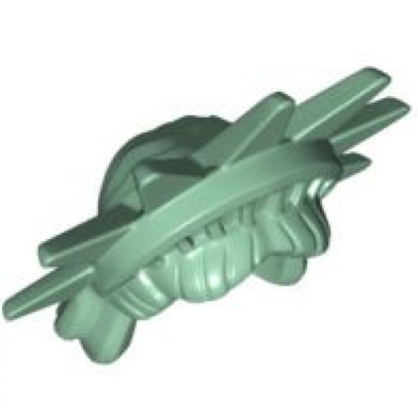 LEGO Hair Statue of Liberty sand-green (98377) T07