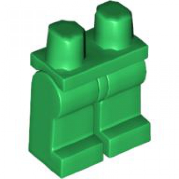 LEGO Legs assembly green (74040)