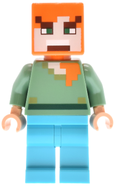 LEGO Minecraft Alex (197) Y07