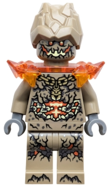 LEGO Minifigur Ninjago Earth Monster (1042) W07