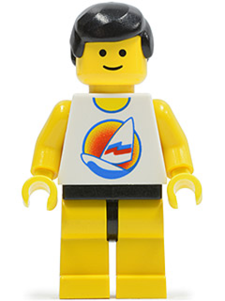 LEGO Minifigure City Surfboard (058) U15