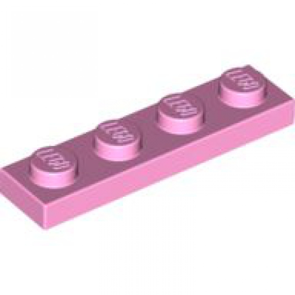 LEGO Platte 1x4 rosa / hell-pink (3710) PL
