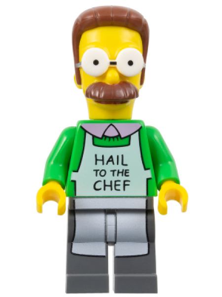 LEGO The Simpsons Ned Flanders (006) W13