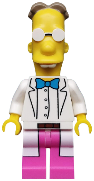 LEGO The Simpsons Professor Frink (sim035) W13