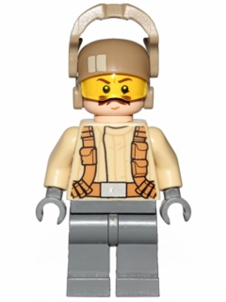 LEGO Star Wars Minifigur Resistance Officer (0696) W08