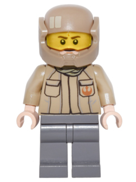 LEGO Star Wars minifigure Resistance Trooper (721) W08