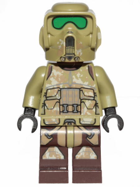 LEGO Clone Scout Trooper, 41st Elite Corps Camouflage (1002) W08