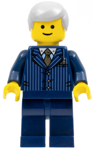 LEGO Town Minifigur City 10224 Bürgermeister (twn155) U14