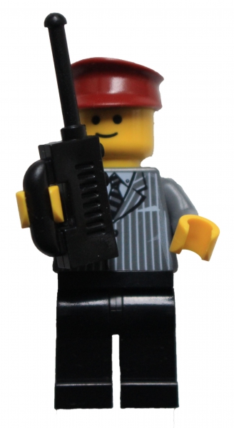 Minifigure Conductor striped suit (032) U16