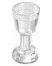 LEGO Minifig Goblet trans clear (2343) T09