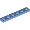 LEGO Plate 1x6 light blue (3666) PL