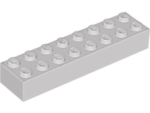 LEGO Stein 2x8 "altes" hell-grau 3007 (93888) BR