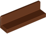 LEGO Fliese/Paneele 1x4 braun (30413)