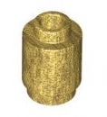 LEGO Brick round 1x1 pearl gold (3062) L03