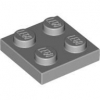 LEGO Platte 2x2 hell-grau (3022)