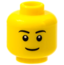 LEGO Minifig Head smiling yellow (891) S 09