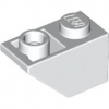 LEGO slope inverted 1x2 white (3665) SLM