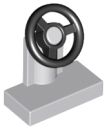 LEGO steering wheel light gray (3829c01) A05