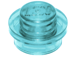 LEGO Platte rund 1x1 transparent hell blau (4073)