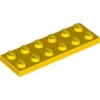 LEGO Platte 2x6 gelb (3795) PL