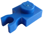 LEGO Platte mit Vertikal-clip 1x1 Blau (4085) O09