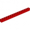 LEGO Technic Stein 1x16 rot (3703)  D14