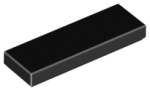 LEGO Fliese 1x3 schwarz (63864)
