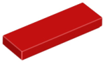 LEGO Fliese 1x3 rot (63864)