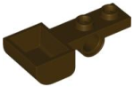 LEGOplate modified 1x2 catapult dark brown (88289) O13