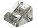 LEGO slope 1x1x2/3 trans clear (50746/54200)